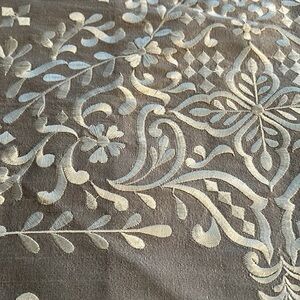 Charter Club Damask Design embroidered shams pillow covers Standard set of two